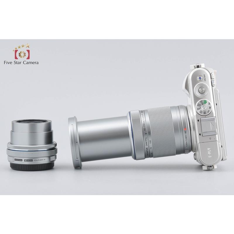 【中古】OLYMPUS オリンパス PEN E-PL9 ホワイト EZ ダブルズームキット シャッター回数僅少_5