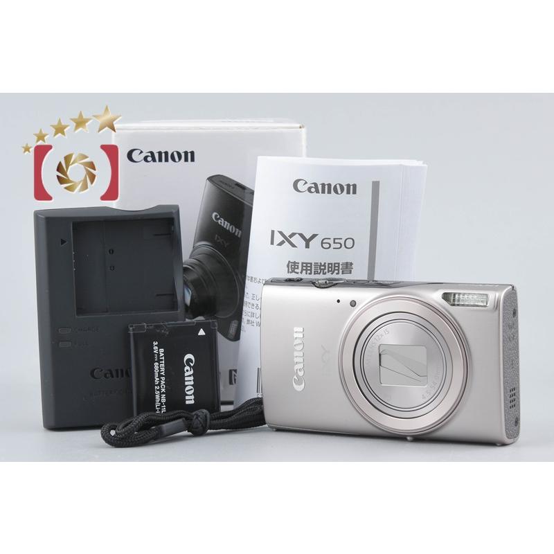 Canon コンパクトデジタルカメラ IXY650 シルバー 中古 キヤノン（Canon） 【中古】Canon IXY 650 シルバー コンパクト