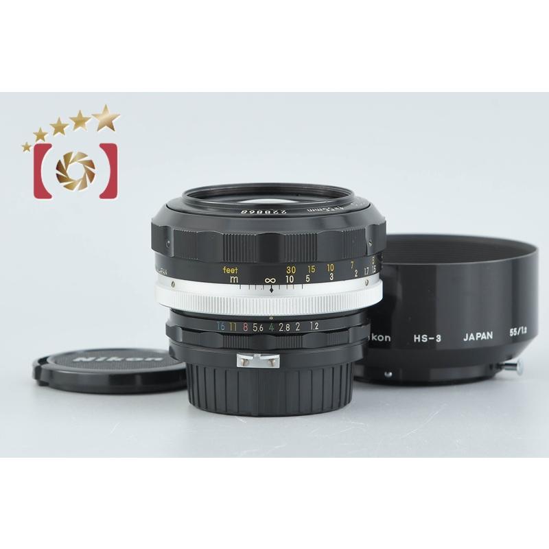 ニコン（Nikon） 【中古】Nikon NIKKOR-S Auto 55mm f/1.2 : 中古