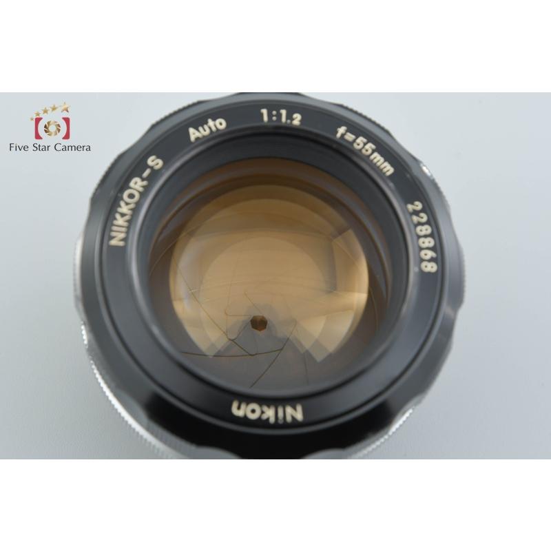 ニコン（Nikon） 【中古】Nikon NIKKOR-S Auto 55mm f/1.2 : 中古