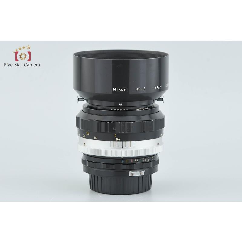ニコン（Nikon） 【中古】Nikon NIKKOR-S Auto 55mm f/1.2 : 中古