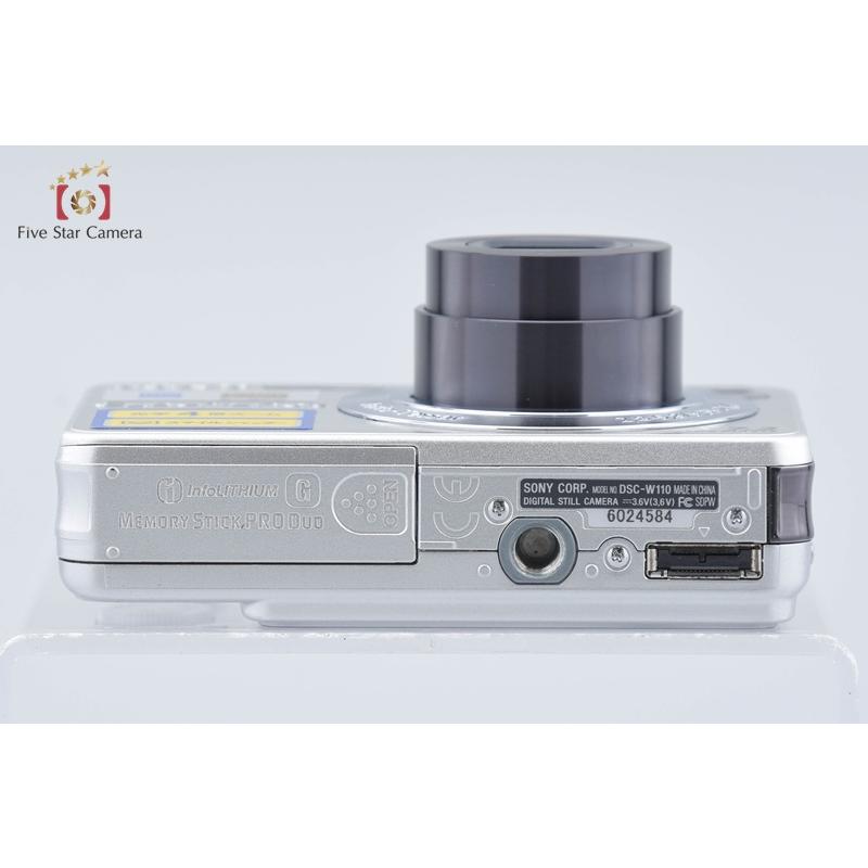 【中古】SONY ソニー Cyber-Shot DSC-W110 シルバー デジタルスチルカメラ_6