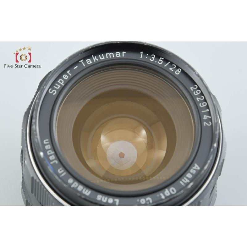 ペンタックス 【中古】PENTAX Super-Takumar 28mm f/3.5 M42マウント 