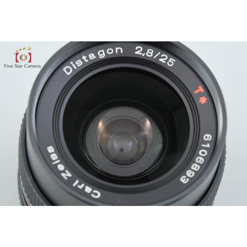中古】CONTAX コンタックス Carl Zeiss Distagon 25mm f/2.8 T* AEGの