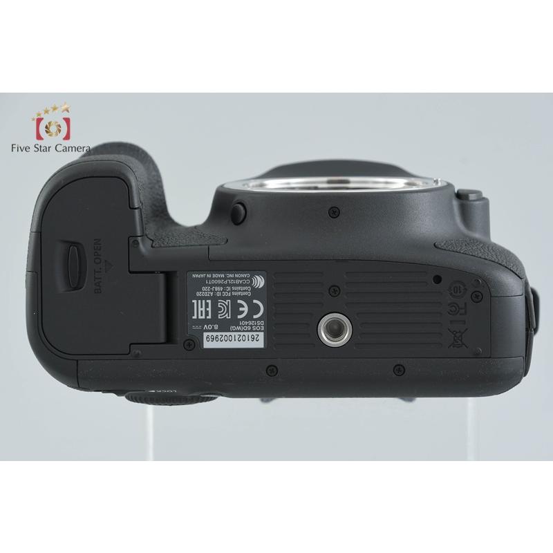 【中古】Canon キヤノン EOS 6D Mark II デジタル一眼レフカメラ シャッター回数僅少 キヤノン（Canon） 【中古】Canon EOS 6D デジタル一眼レフカメラ