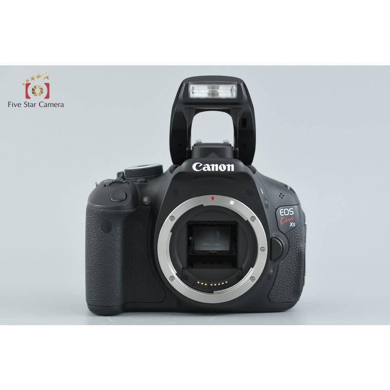 【中古】Canon キヤノン EOS Kiss X5 デジタル一眼レフカメラ シャッター回数僅少 キヤノン（Canon） 【中古】Canon EOS Kiss X5 デジタル一眼レフカメラ