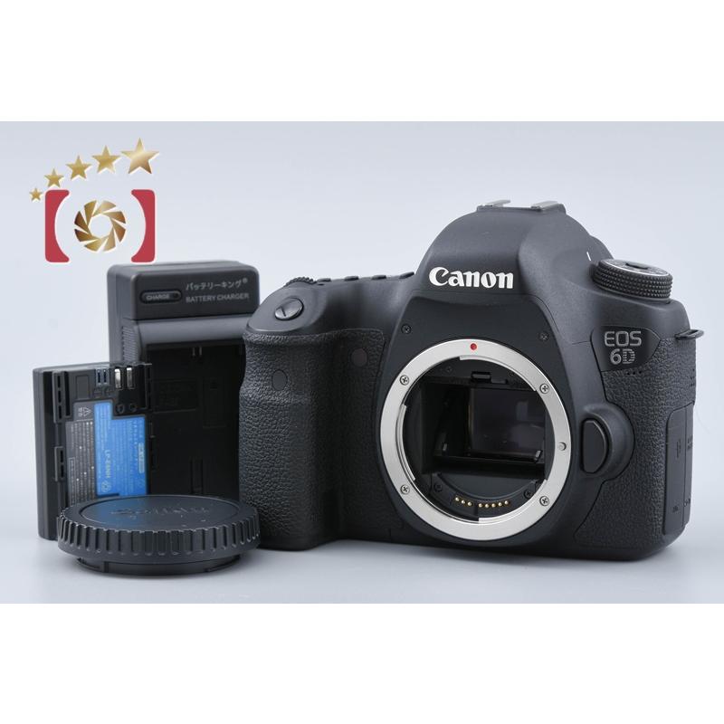 Canon EOS 6D デジタル一眼レフカメラ　中古 キヤノン（Canon） 【中古】Canon EOS 6D デジタル一眼レフカメラ