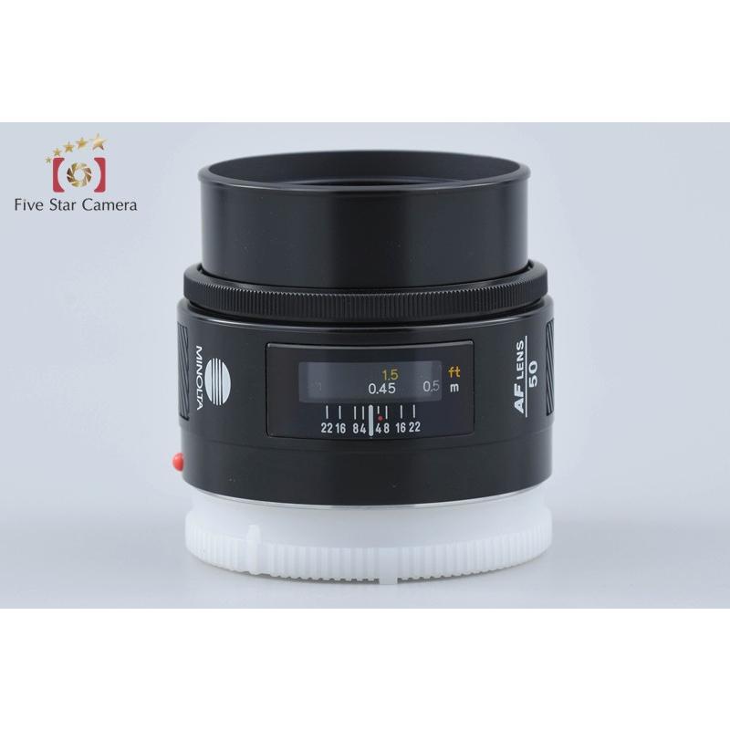 【中古】 MINOLTA AF 50 1.7 旧 中古】MINOLTA ミノルタ AF 50mm f/1.7 旧タイプ : 中古カメラの
