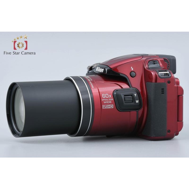 Nikon ニコン COOLPIX P600 レッド コンパクト デジタルカメラ ニコン（Nikon） 【中古】Nikon COOLPIX P600 レッド コンパクト