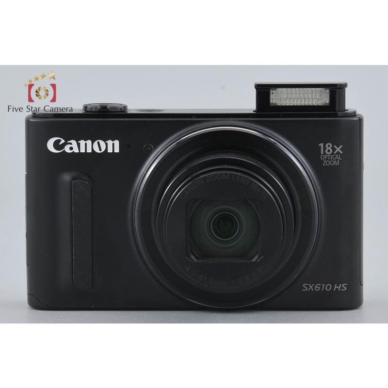 Canon キャノンパワーショット SX610HSコンパクトデジカメ中古 キヤノン（Canon） 【中古】Canon PowerShot SX610 HS ブラック