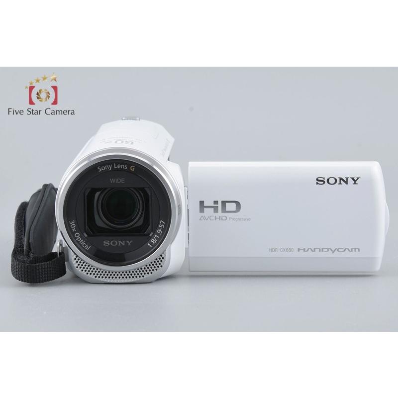 SONY（ソニー） 【中古】SONY ハンディカム HDR-CX680 ホワイト