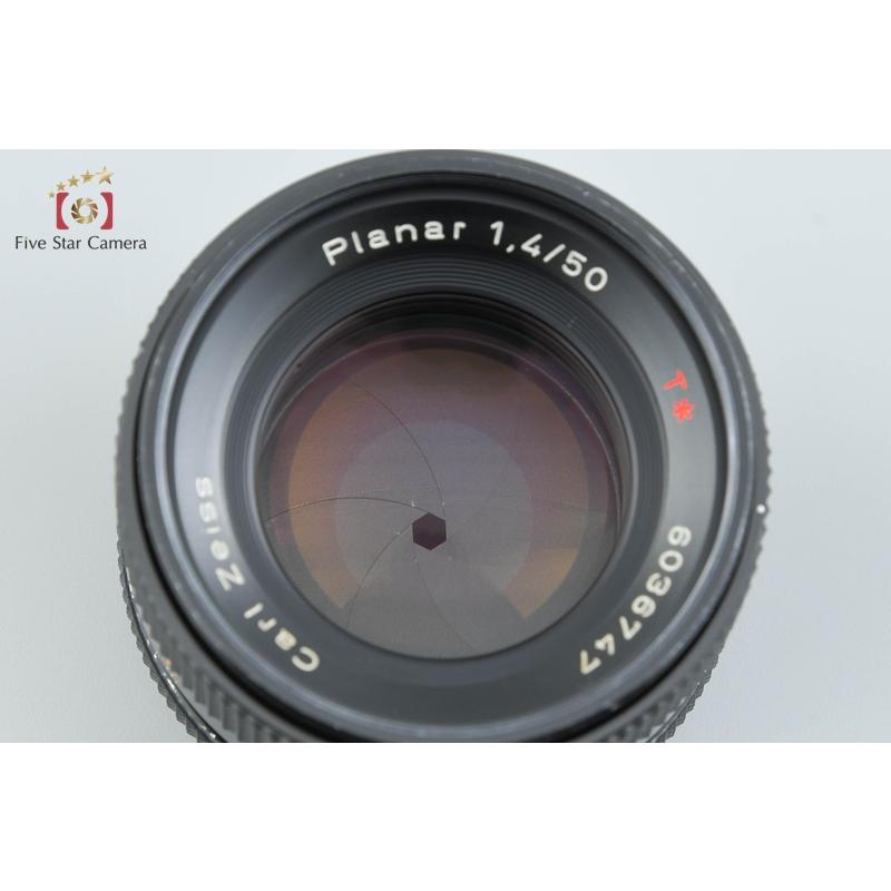 CONTAX（コンタックス） 【中古】CONTAX Carl Zeiss Planar 50mm f/1.4