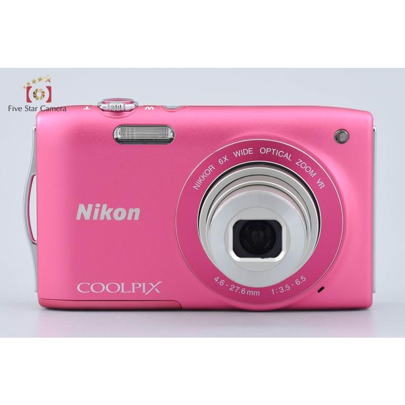ニコン（Nikon） 【中古】Nikon COOLPIX S3300 ストロベリーピンク