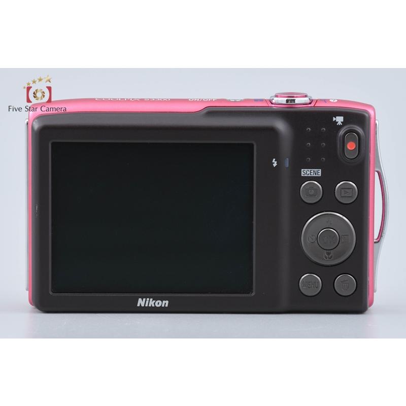 ニコン（Nikon） 【中古】Nikon COOLPIX S3300 ストロベリーピンク