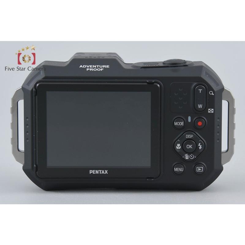 【中古】RICOH リコー PENTAX ペンタックス WG-1000 オリーブ 防水アクションカメラ 元箱付き リコー（RICOH） 【中古】RICOH PENTAX ペンタックス WG-1000 グレー
