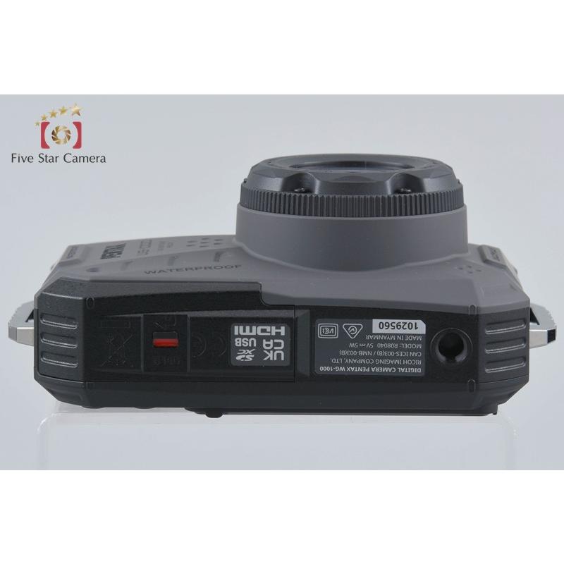 リコー（RICOH） 【中古】RICOH PENTAX ペンタックス WG-1000 グレー 