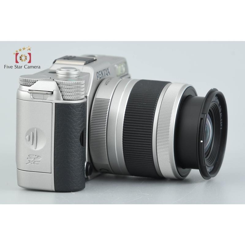【中古】PENTAX ペンタックス Q7 ズームレンズキット シルバー シャッター回数僅少 ペンタックス 【中古】PENTAX Q7 ズームレンズキット シルバー