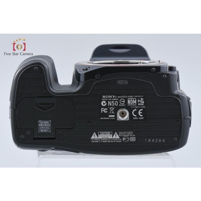 SONY（ソニー） 【中古】SONY α100 DSLR-A100 ブラック デジタル一眼