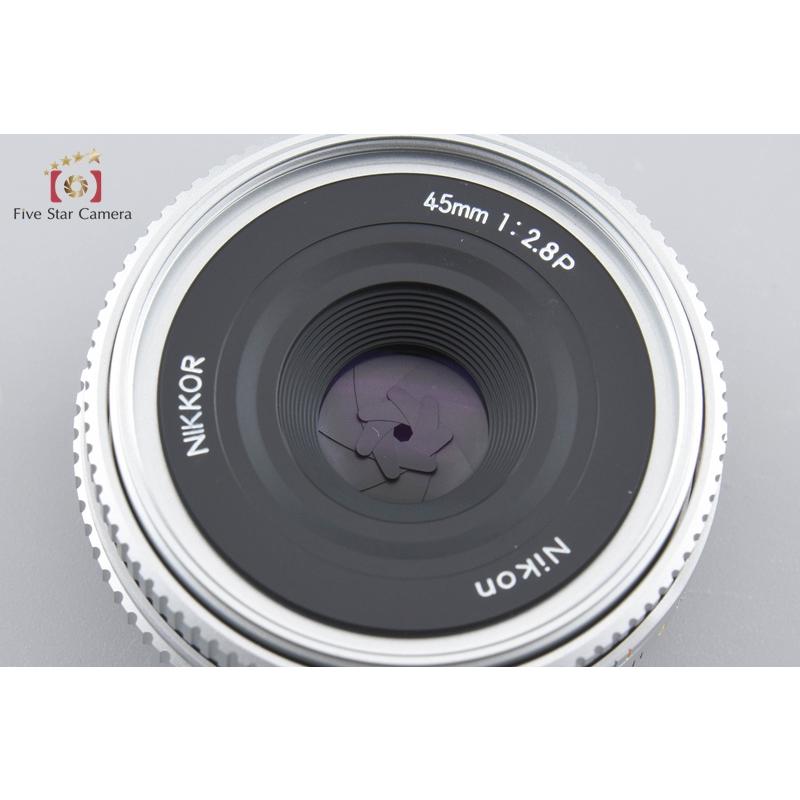 ニコン（Nikon） 【中古】Nikon Ai NIKKOR 45mm f/2.8 P シルバー