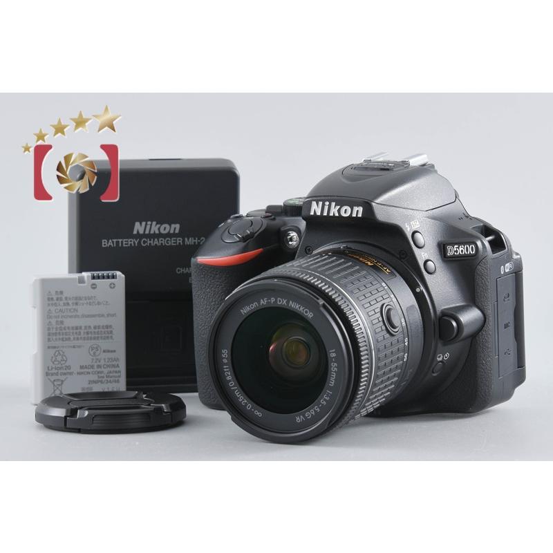ニコン（Nikon） 【中古】Nikon D5600 18-55 VR レンズキット : 中古 