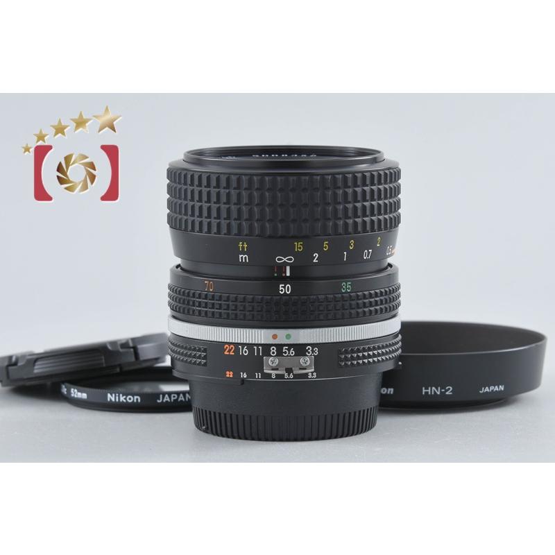 【中古】「非常に良い」Nikon Ai-s 35mm-70mm 3.3-4.5 ニコン ニコン（Nikon） 【中古】Nikon Ai-S ZOOM NIKKOR 35-70mm f/3.3-4.5