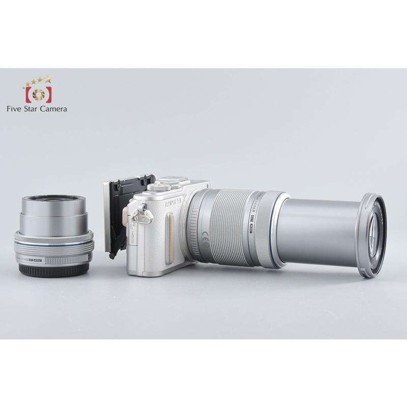 【中古】OLYMPUS オリンパス PEN E-PL8 EZ ダブルズームキット ホワイト シャッター回数僅少 オリンパス（OLYMPUS） 【中古】OLYMPUS PEN E-PL8 EZ ダブルズーム