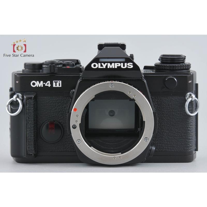 オリンパス　OM-4Ti ブラック　中古 オリンパス（OLYMPUS） 【中古】OLYMPUS OM-4Ti ブラック フィルム一眼