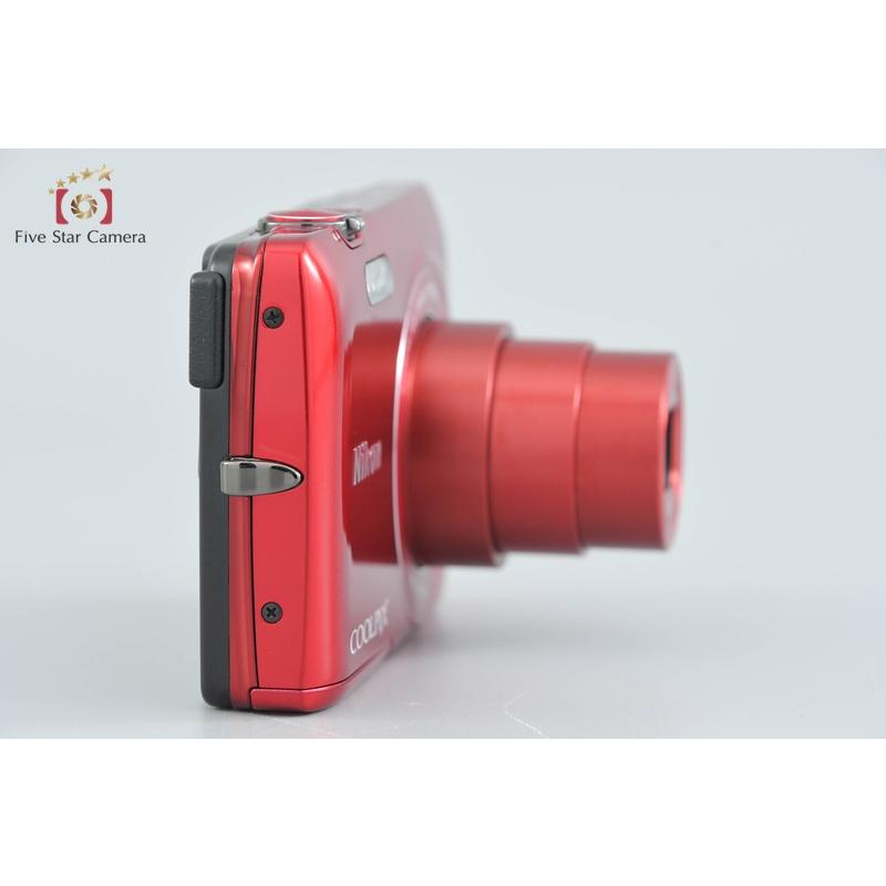 【中古】Nikon ニコン COOLPIX S4300 グロッシーレッド コンパクトデジタルカメラ