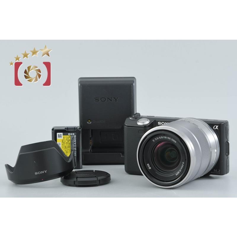 SONY NEX-5/レンズセット/ ミラーレス一眼/ 中古良品 SONY（ソニー） 【中古】SONY α NEX-5 ズームレンズキット ブラック
