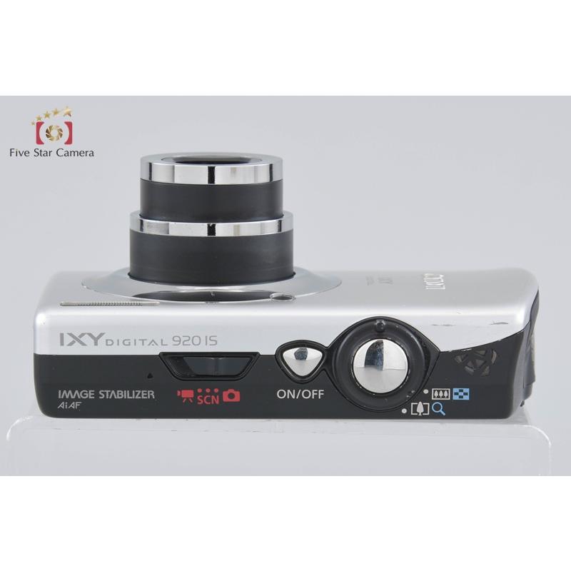 Canon キャノンIXY DIGITAL 920 IS 動作確認済　中古良品 キヤノン（Canon） 【中古】Canon IXY Digital 920 IS シルバー