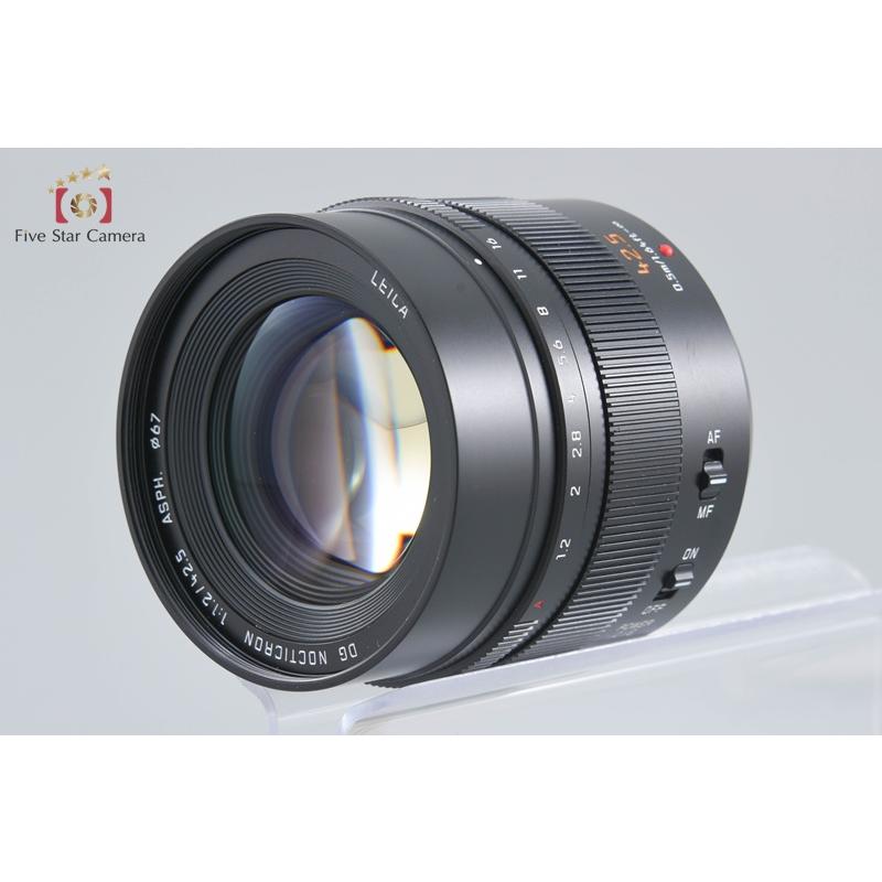 【中古】(パナソニック) Panasonic LEICA DG NOKTICRON 42.5/1.2 (H-NS043) Panasonic LUMIX G Series LEICA 42.5mm F1.2 DG NOCTICRON Lens - H-NS043