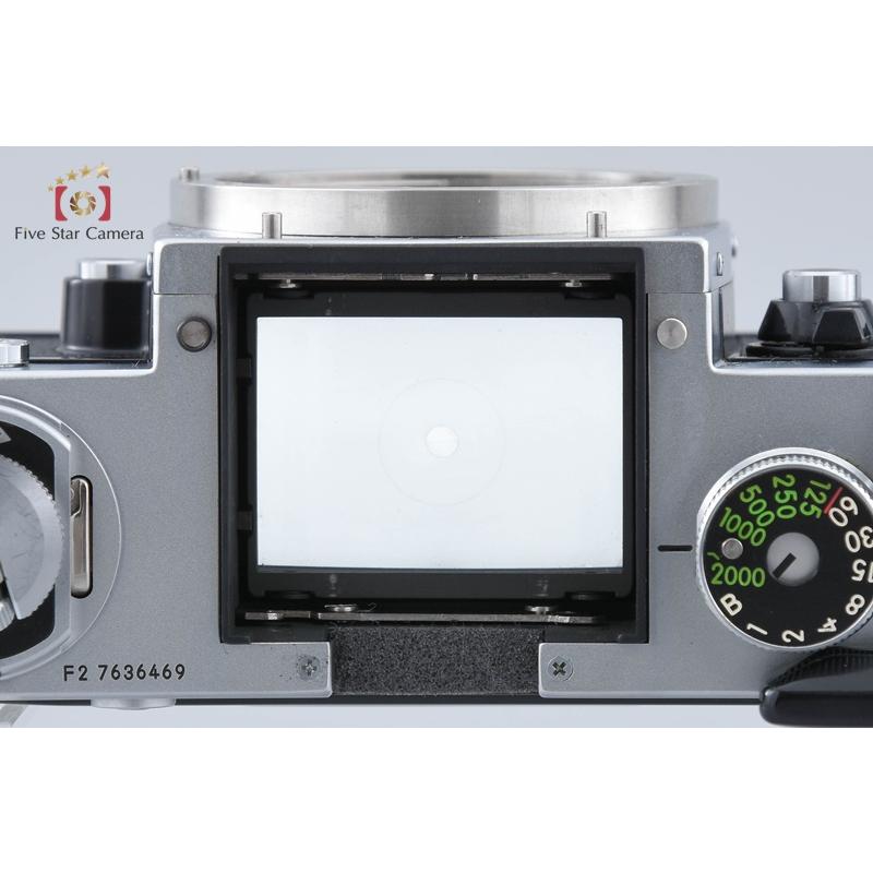 【中古】Nikon ニコン F2 フォトミック A シルバー フィルム一眼レフカメラ ニコン（Nikon） 【中古】Nikon F2 フォトミック シルバー フィルム
