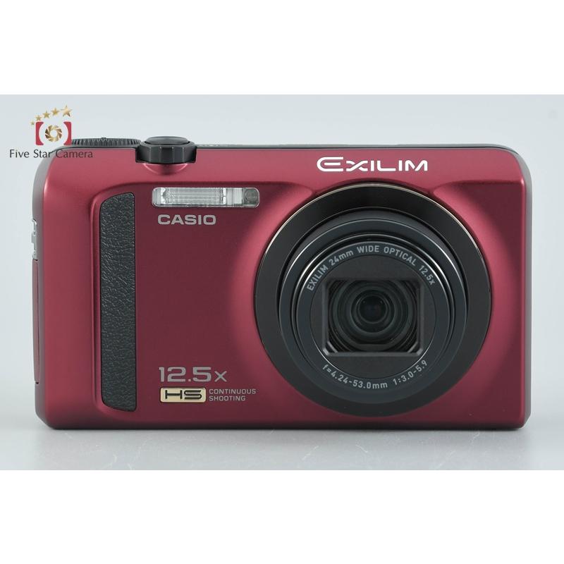 【美品】CASIO EXILIM EX-ZR300 レッド　デジタルカメラ CASIO EXILIM EX-ZR300 レッド コンパクトデジタルカメラ 【公式通販】