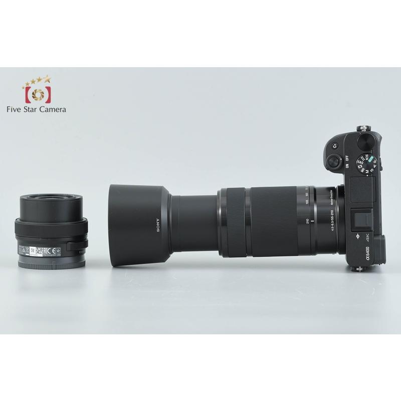SONY（ソニー） 【中古】SONY α6400 ILCE-6400 ブラック ダブルズーム