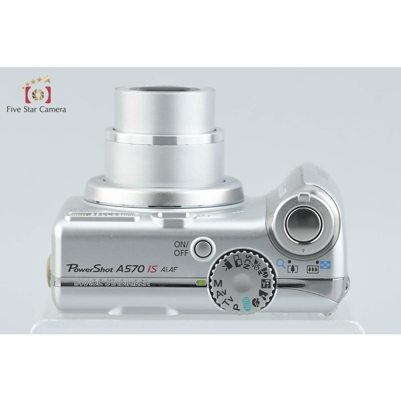 キヤノン（Canon） 【中古】Canon PowerShot A570 IS シルバー