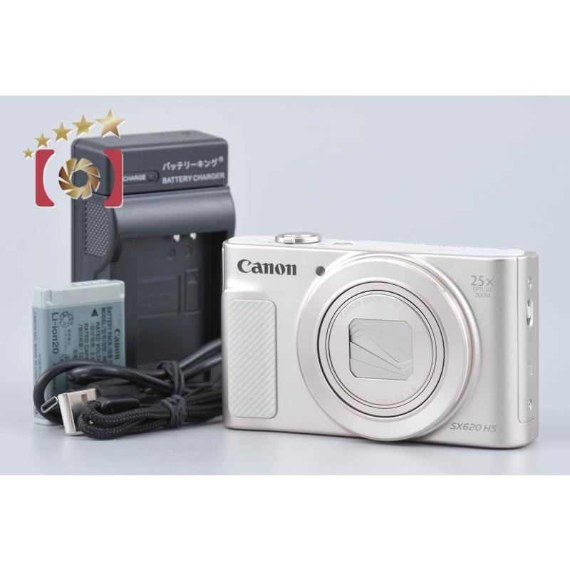 【中古】Canon キヤノン PowerShot SX620 HS ホワイト コンパクトデジタルカメラ キヤノン（Canon） 【中古】Canon PowerShot SX620 HS ホワイト
