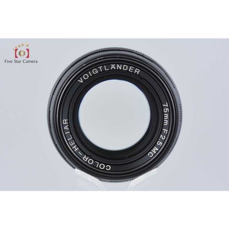 Voigtlander 【中古】Voigtlander フォクトレンダー COLOR-HELIAR 75mm 