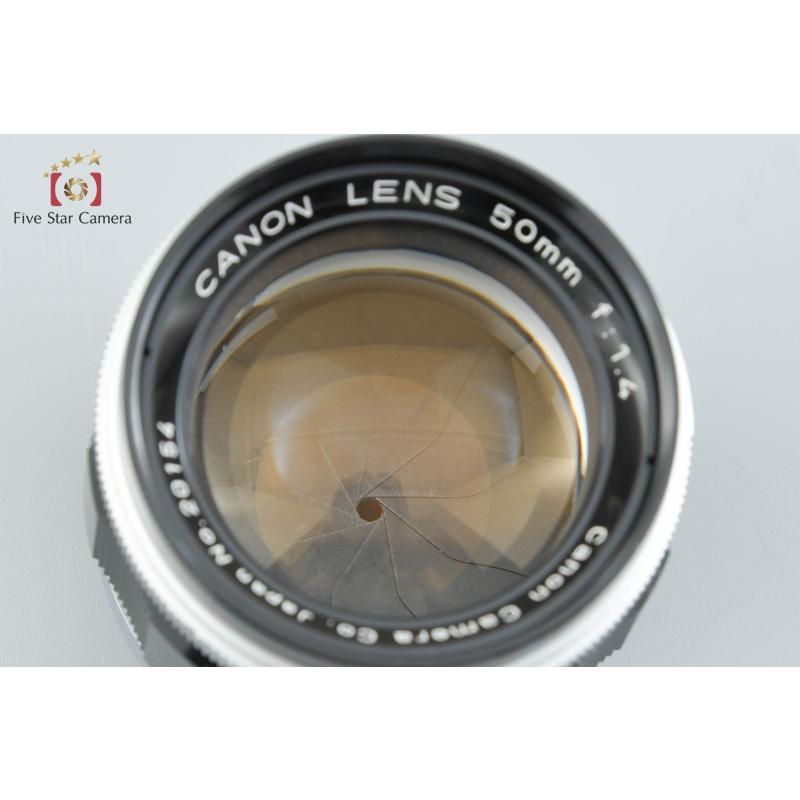 キヤノン（Canon） 【中古】Canon 50mm f/1.4 L39 ライカスクリュー
