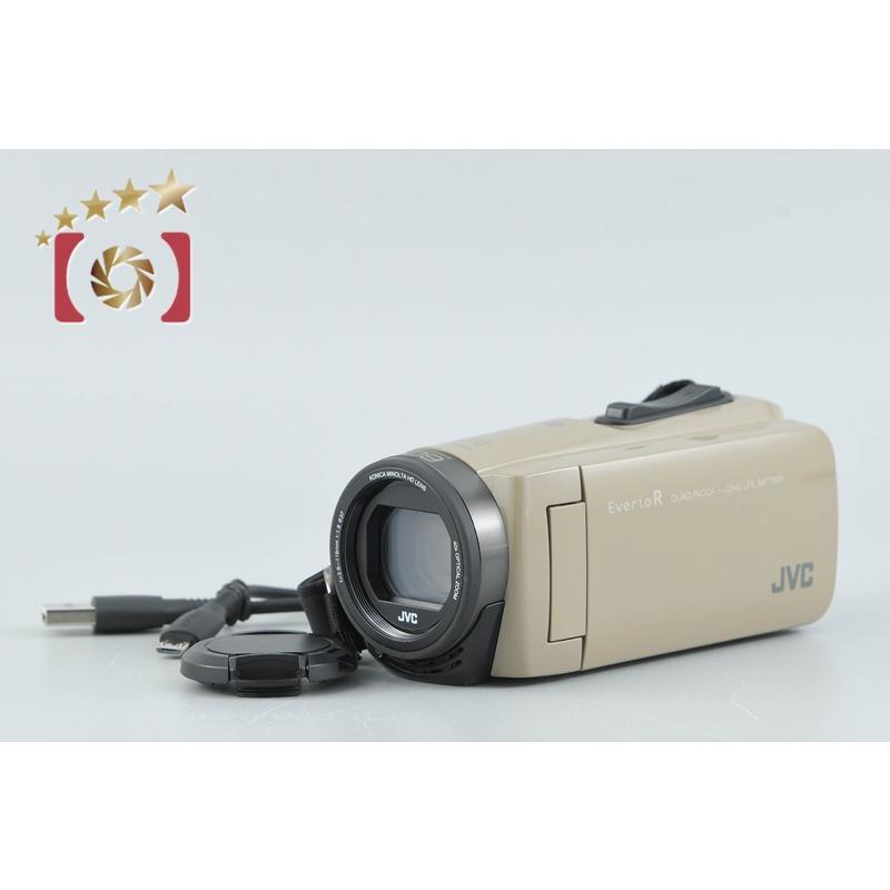 中古】JVC ケンウッド Everio R GZ-RX670 サンドベージュ ビデオカメラ 