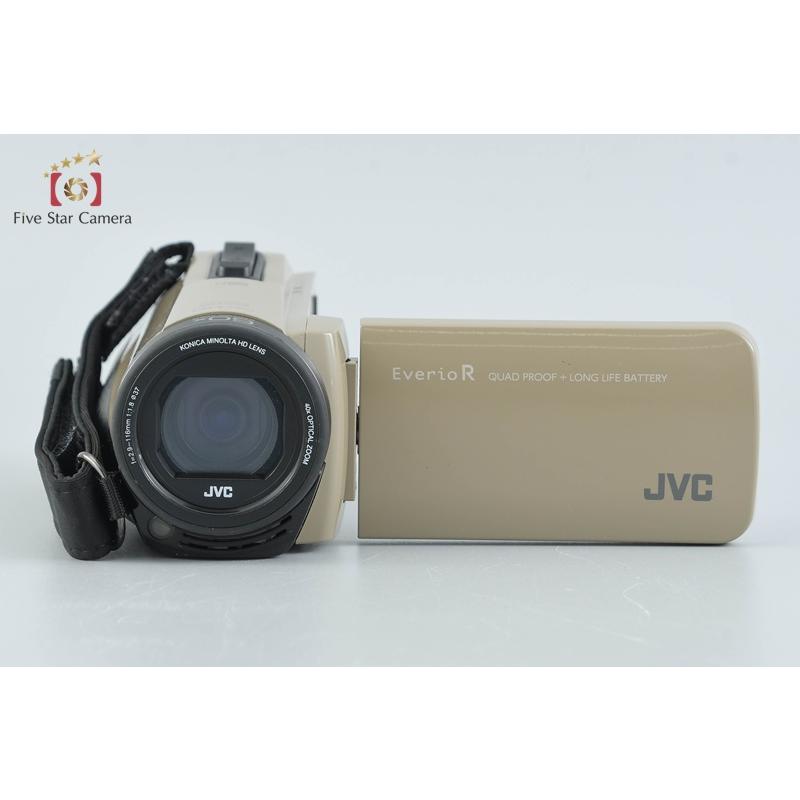 中古】JVC ケンウッド Everio R GZ-RX670 サンドベージュ ビデオカメラ 