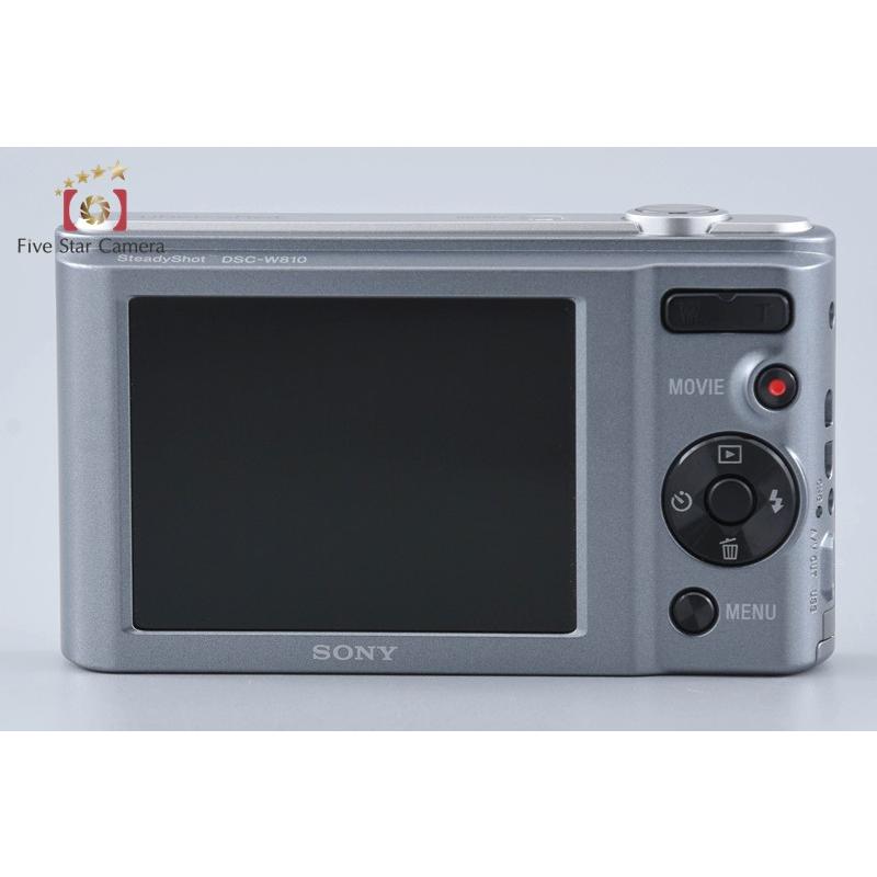 【中古】SONY ソニー Cyber-shot DSC-W810 シルバー デジタルスチルカメラ