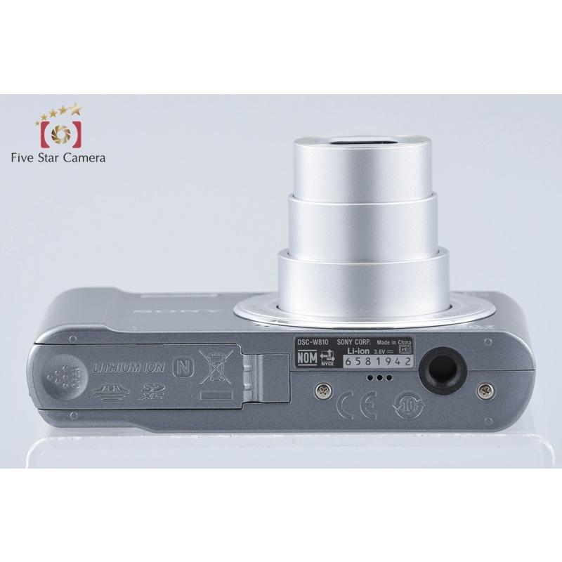 【中古】SONY ソニー Cyber-shot DSC-W810 シルバー デジタルスチルカメラ