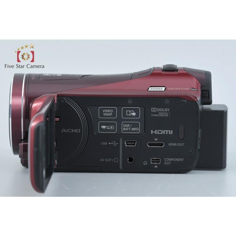 【中古】Canon キヤノン iVIS HF M41 レッド ビデオカメラ キヤノン（Canon） 中古 1年保証 美品 Canon iVIS HF M41 レッド