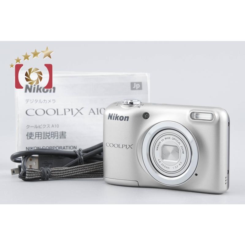 ニコン（Nikon） 【中古】Nikon COOLPIX A10 シルバー コンパクト 