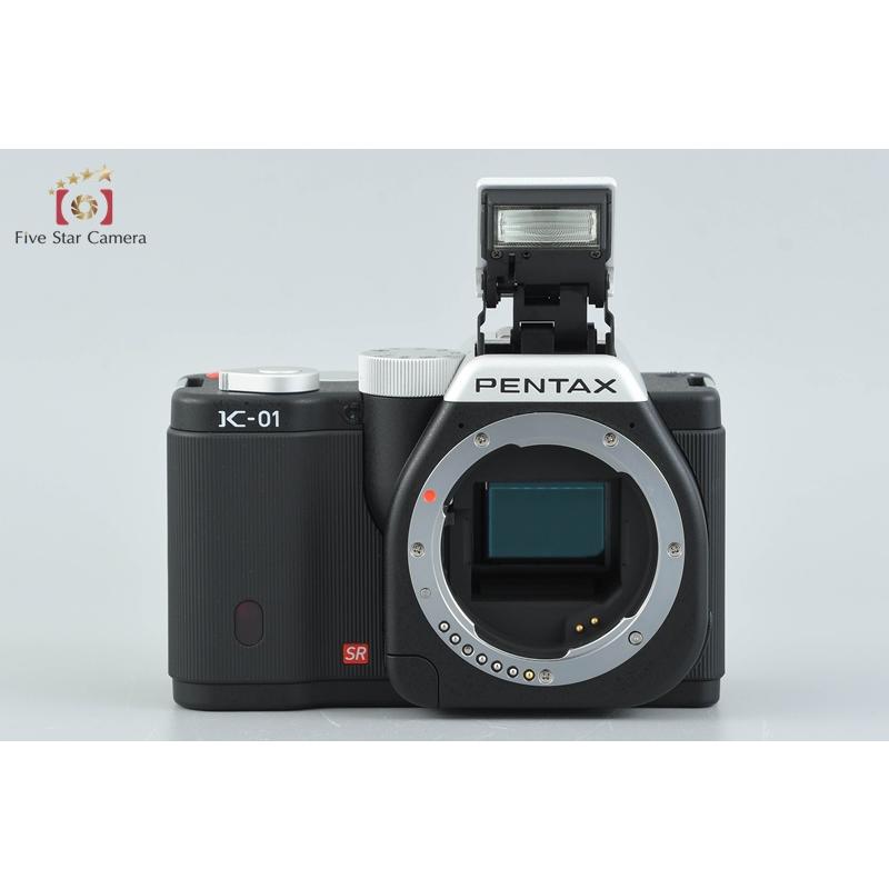 ペンタックス 【中古】PENTAX K-01 レンズキット ブラック シャッター