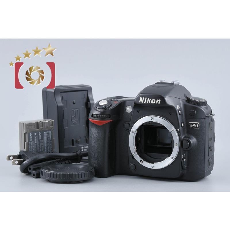 ★良品/シャッター数6765回★ Nikon ニコン D80 ボディ ニコン（Nikon） 【中古】Nikon D80 デジタル一眼レフカメラ