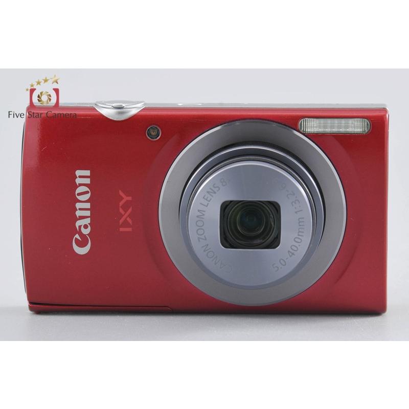 Canon IXY 150 コンパクトデジタルカメラ　中古品 キヤノン（Canon） 【中古】Canon IXY 150 レッド コンパクトデジタル