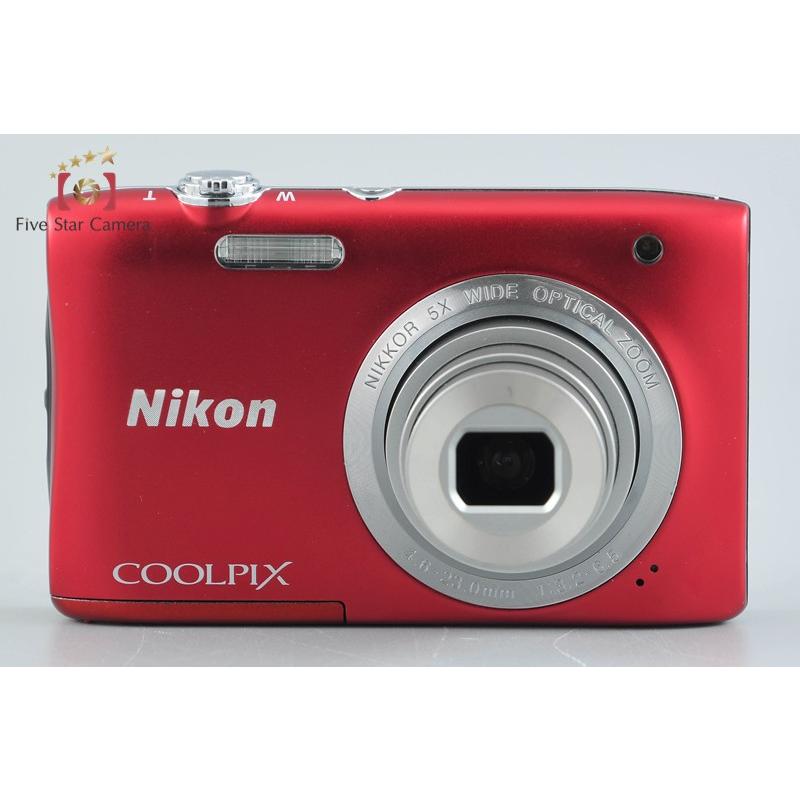ニコン（Nikon） 【中古】Nikon COOLPIX S2900 レッド コンパクト