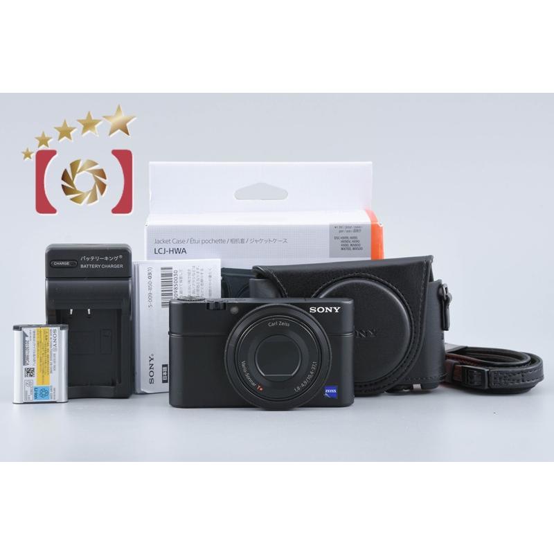 【箱付き】SONY CyberShot DSC-RX100 初代 SONY（ソニー） 【中古】SONY Cyber-Shot DSC-RX100 ブラック デジタル