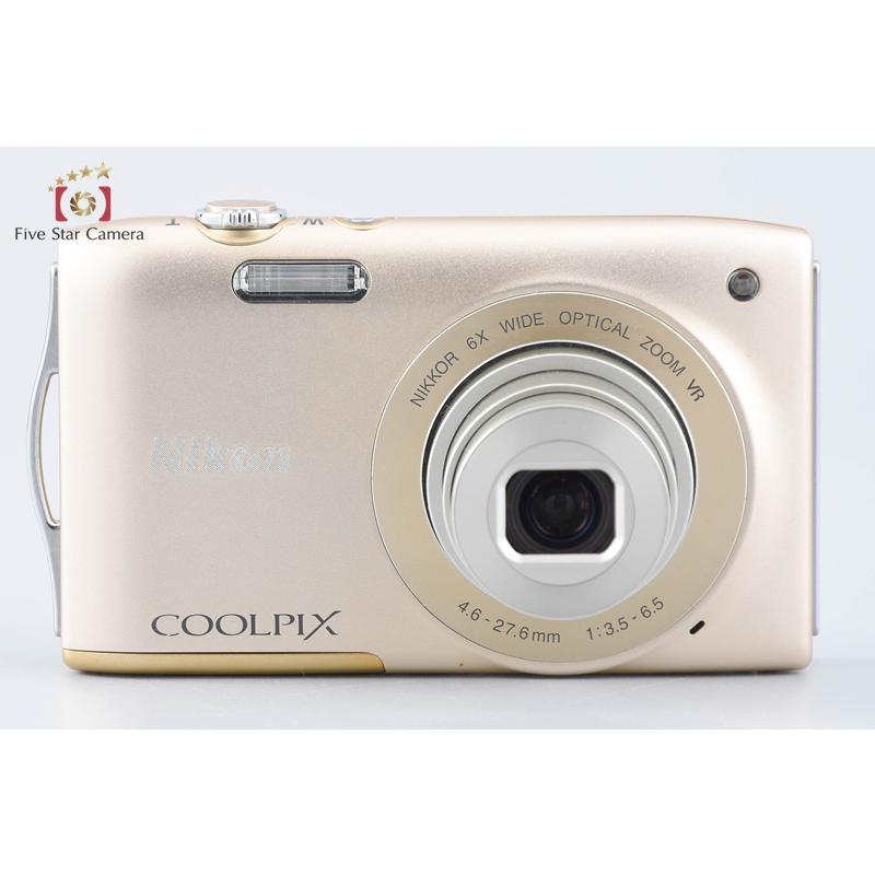 ニコン（Nikon） 【中古】Nikon COOLPIX S3300 スイートゴールド